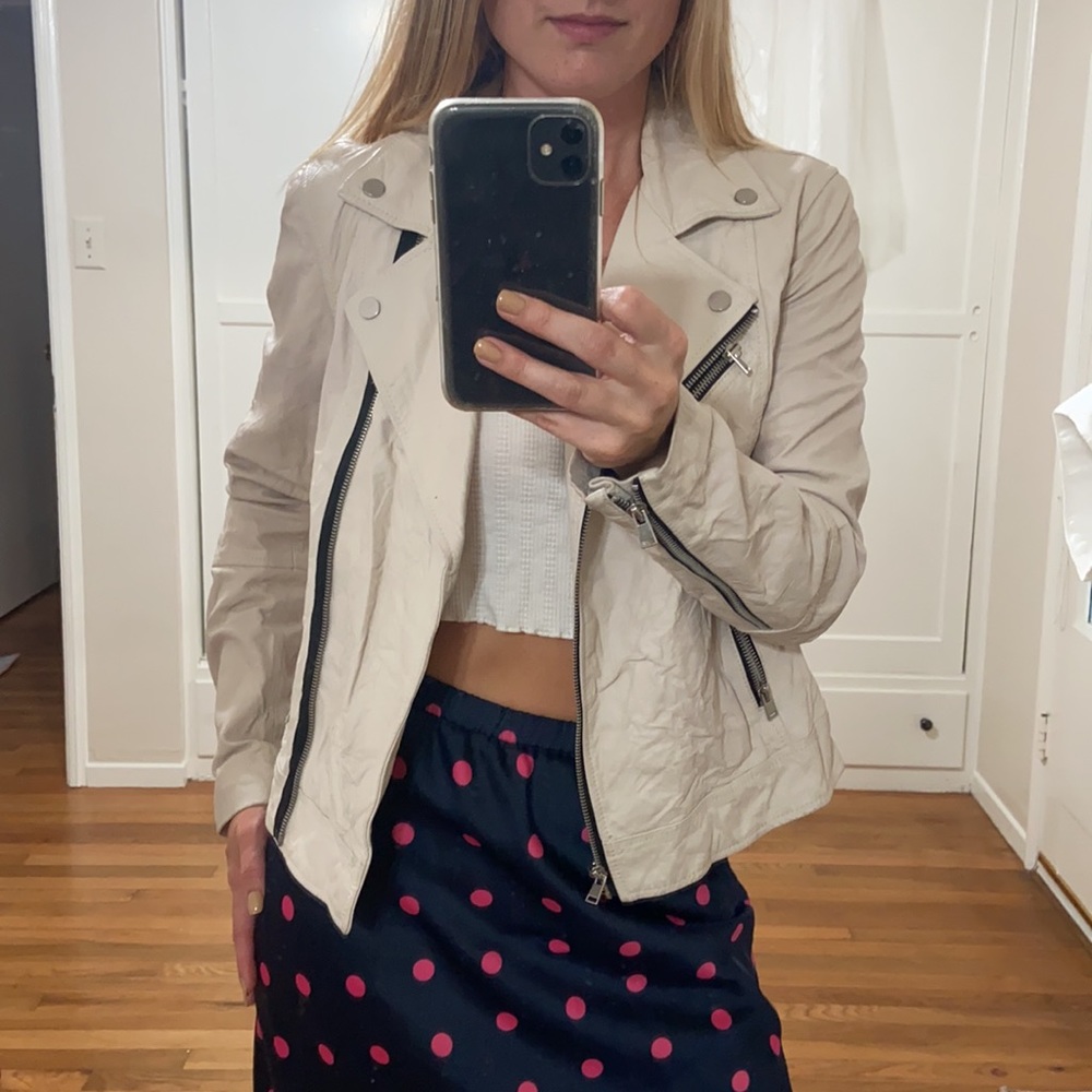Leather Jacket - Rachel Roy